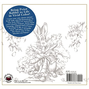 Beautiful Peter Rabbit Coloring Book for All Ages