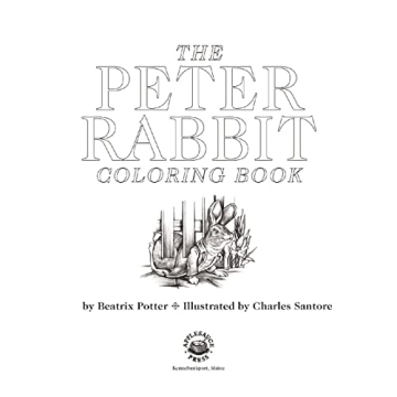 Beautiful Peter Rabbit Coloring Book for All Ages