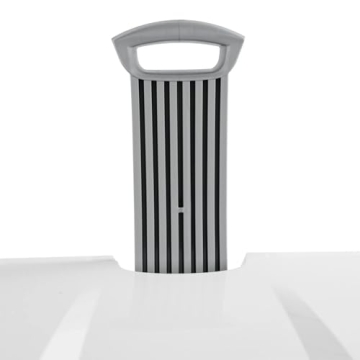 Wheeled Plastic Laundry Hamper - Spacious Storage with Rolling Design for Home & Dorms