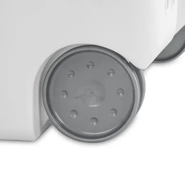 Wheeled Plastic Laundry Hamper for Home and Dorm