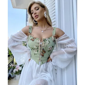 Dreay Women Vintage Corset Top Stylish and Comfortable