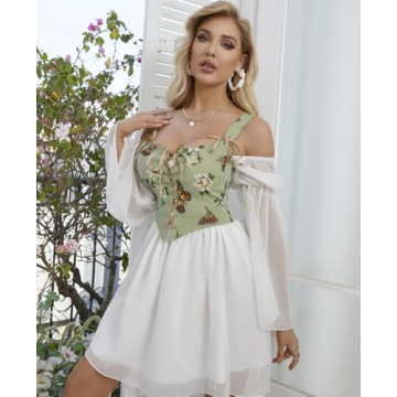 Dreay Women Vintage Corset Top Stylish and Comfortable