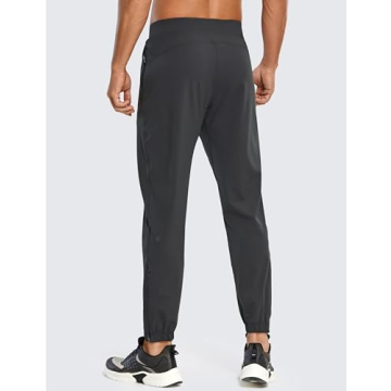 CRZ YOGA Men's 4-Way Stretch Athletic Pants Comfort Workout