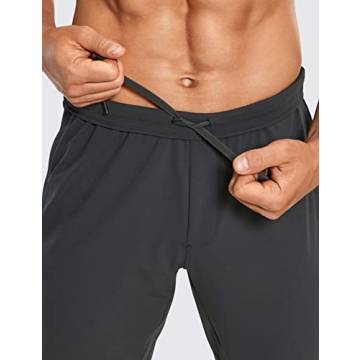CRZ YOGA Men's 4-Way Stretch Athletic Pants Comfort Workout