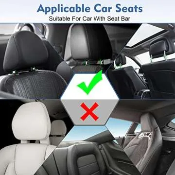 Comfortable Adjustable Car Headrest Pillow for Everyone