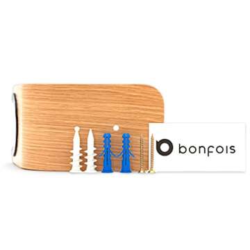 Guitar Wall Hanger - Secure Guitar Wall Mount for Acoustic/Ukulele - Space-Saving Guitar Accessories - Easy to Install Guitar Hook - Elegant Design Guitar Stand for Home/Studio Neck up to 2 in (50mm)