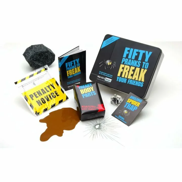 Marvin's Magic 50 Pranks Gift Tin for Kids