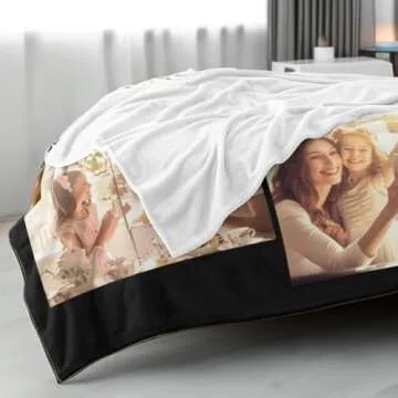 Custom Photo Blankets for Mother’s Day Gift - ZHOUSFK