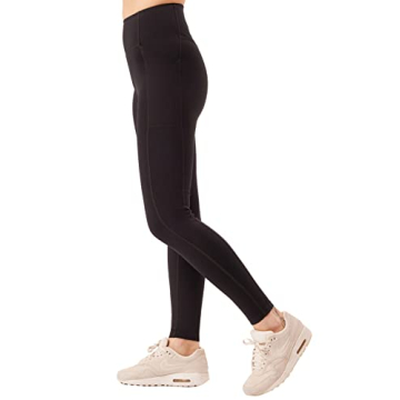 Eco-Friendly High-Rise Compression Leggings for Sustainable Workouts