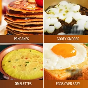 Gotham Steel Double Sided Pan Nonstick Copper Pancake Maker