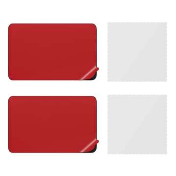 REDTIGER Adhesive and Electrostatic Stickers for Dash Cam Mounting, Strong Bond to Car Windshield, No Residue,Double-Sided Adhesive Pad