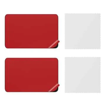 REDTIGER Adhesive and Electrostatic Stickers for Dash Cam Mounting, Strong Bond to Car Windshield, No Residue,Double-Sided Adhesive Pad