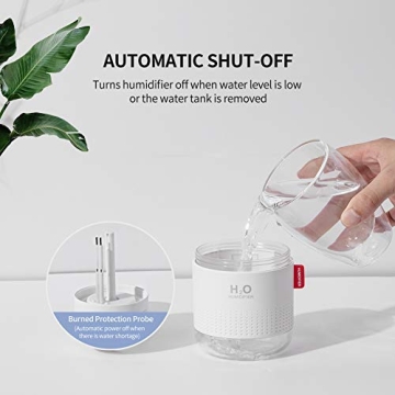 SmartDevil Small Humidifiers for Home and Office Comfort