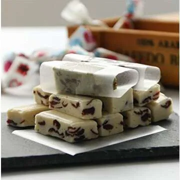 1000 Sheets Edible Glutinous Rice Paper Candy Wrapping Wafer Paper Sheets Rice Paper for Candy and Chocolate Making 3.15x2.36 Inches