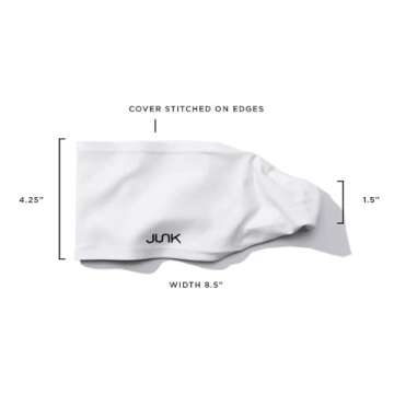 JUNK Brands Bird of Paradise-BBL Bird of Paradise Big Bang Lite Headband, Blue