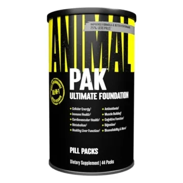 Animal Pak - Convenient Multivitamin for Men & Women Daily All-in-One Vitamin & Supplement Pack - Zi...