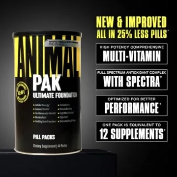 Animal Pak All-in-One Vitamin & Supplement Pack for Athletes