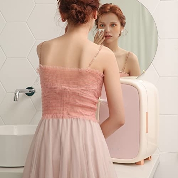 IKER 12L Mini Beauty Fridge for Skincare and Makeup