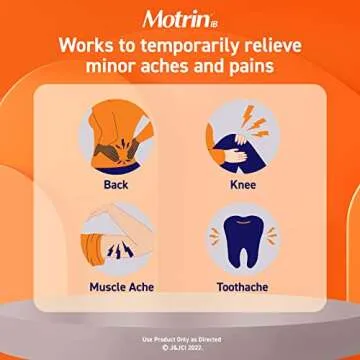 Motrin IB Liquid Gels for Pain Relief and Fever Reduction