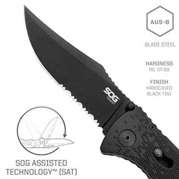 SOG Trident Knife - Compact, Durable, EDC Knife