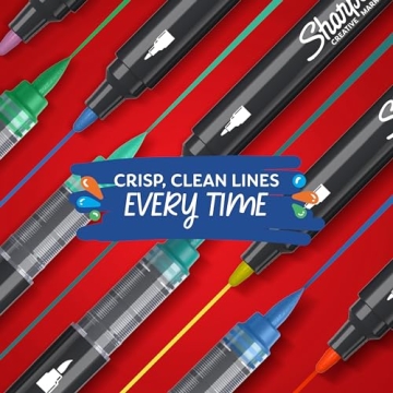 Sharpie Creative Markers, Assorted Colors for All Crafts