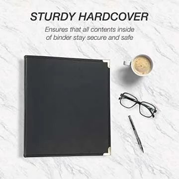 Samsill Executive 3 Ring Binder for Business Professionals