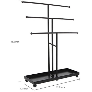 Elegant MyGift Jewelry Organizer Tower - Perfect for Every Occasion