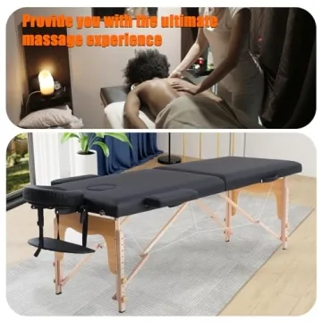 VIRRMO Portable Massage Table with Neck Stretcher