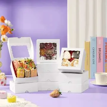 Elegant 100PCS Cookies Boxes for Every Occasion