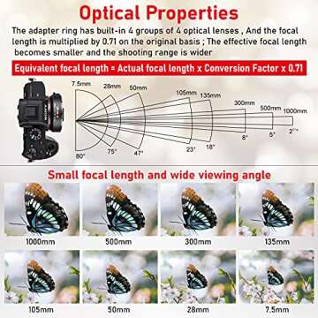VILTROX EF-E II Speed Booster Adapter for Sony E-Mount