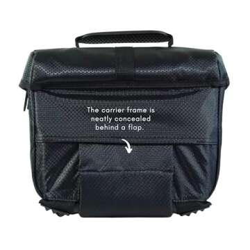 Vincita Mini Brompton Front Bag for Cycling - Blue