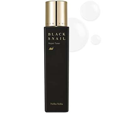 Holika Holika Black Snail Repair Toner for Youthful Skin