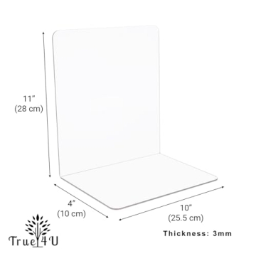Acrylic Shelf Dividers for Easy Closet Organization