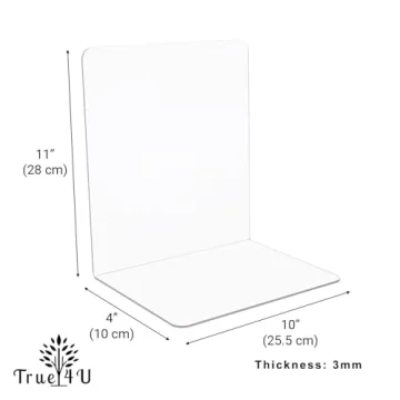 Acrylic Shelf Dividers for Easy Closet Organization