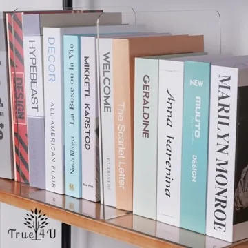 Acrylic Shelf Dividers for Easy Closet Organization