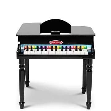 Melissa & Doug Classic Grand Piano with 30 Keys for Kids