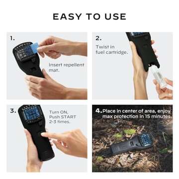 Thermacell Mosquito Portable Repeller with 15ft Protection