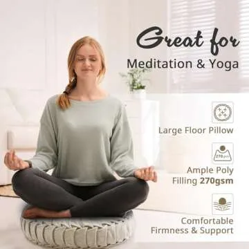 Intelligent Design Loretta Floor Pillow - Luxury & Comfort