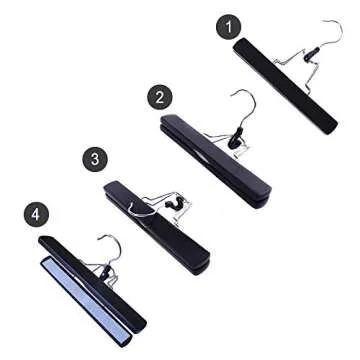 2 Pcs Hair Extensions Hanger with Anti-Slip Stickers
