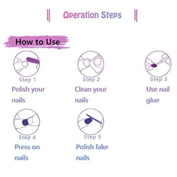 ANDGING Long Press on Nails Square Ballet Brown Fake Nails Glue on Nails with Colorful Floral Heart Design Manicure Acrylic Women False Nails with Glue Gel Stick on Nail for Wedding Birthday DKL565A