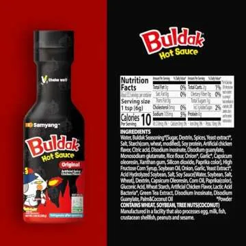Samyang Buldak Korean Spicy Hot Chicken Flavor Sauce 7oz (Pack of 1)