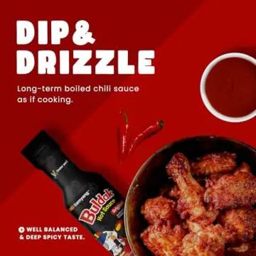 Samyang Buldak Korean Spicy Hot Chicken Flavor Sauce 7oz (Pack of 1)