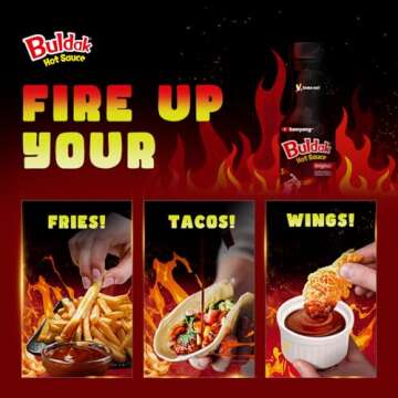 Samyang Buldak Korean Spicy Hot Chicken Flavor Sauce 7oz (Pack of 1)