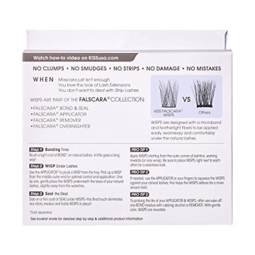KISS Falscara Easy DIY Eyelash Extensions for All Occasions