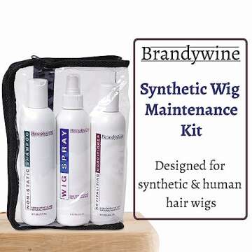 Brandywine Non-Static Wig Care Set for Perfect Wigs