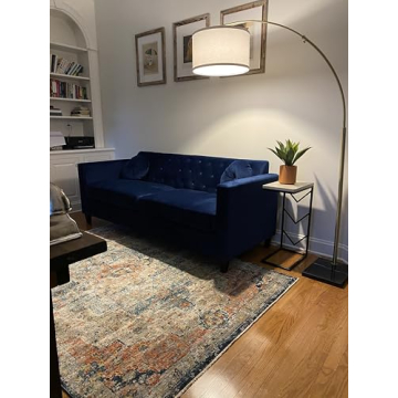 Brightech Logan Arc Floor Lamp for Stylish Living Spaces