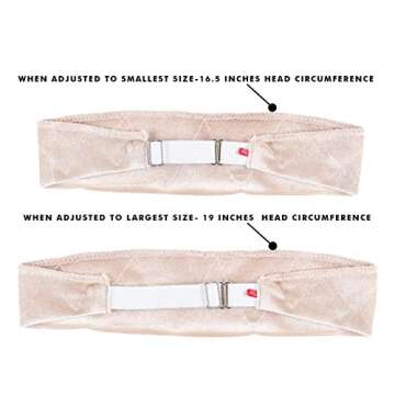 Madison Wig Grip Headbands - Adjustable, Secure & Comfortable