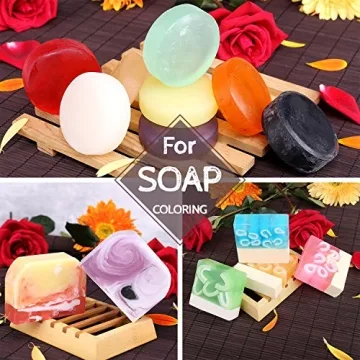 Vibrant 12 Color Bath Bomb Soap Dye for Safe DIY Crafts