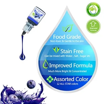 Vibrant 12 Color Bath Bomb Soap Dye for Safe DIY Crafts