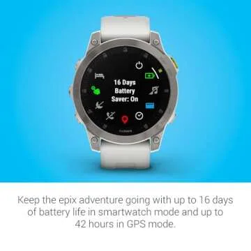 Garmin Epix Gen 2 Premium Smartwatch - Renewed & Bundled